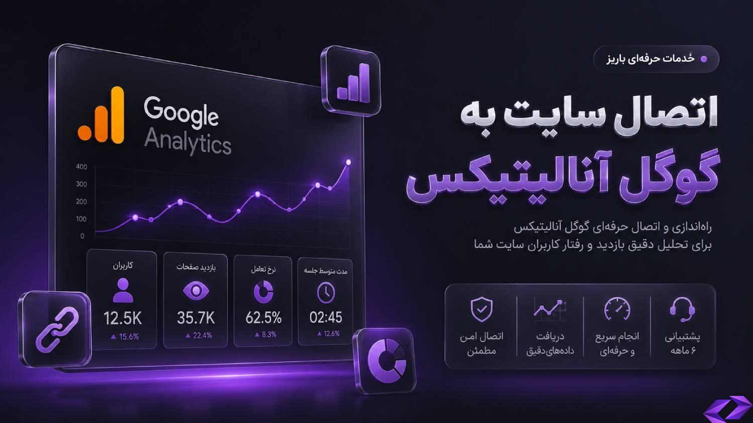 اتصال سایت به گوگل آنالیتیکس
